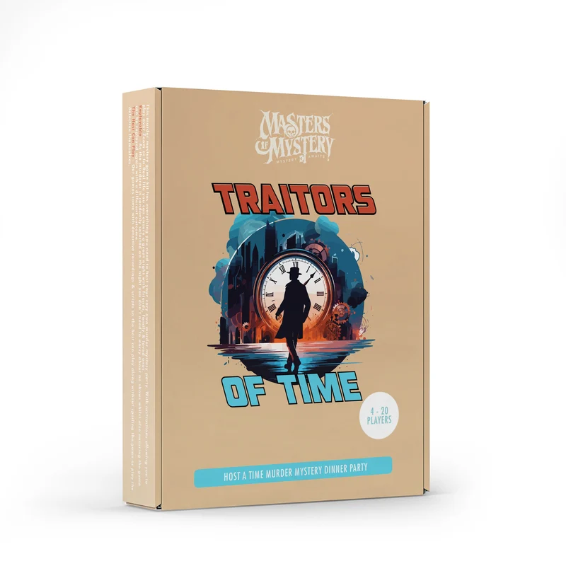 Traitors of Time - A Time Travel Murder Mystery Game Kit
