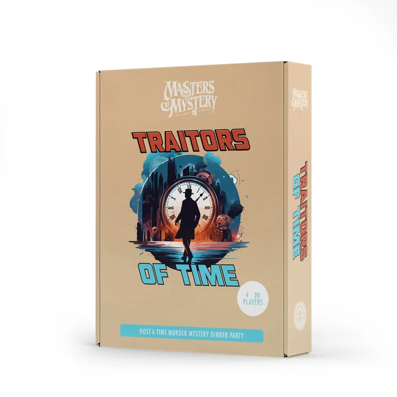 Traitors of Time - A Time Travel Murder Mystery Game Kit