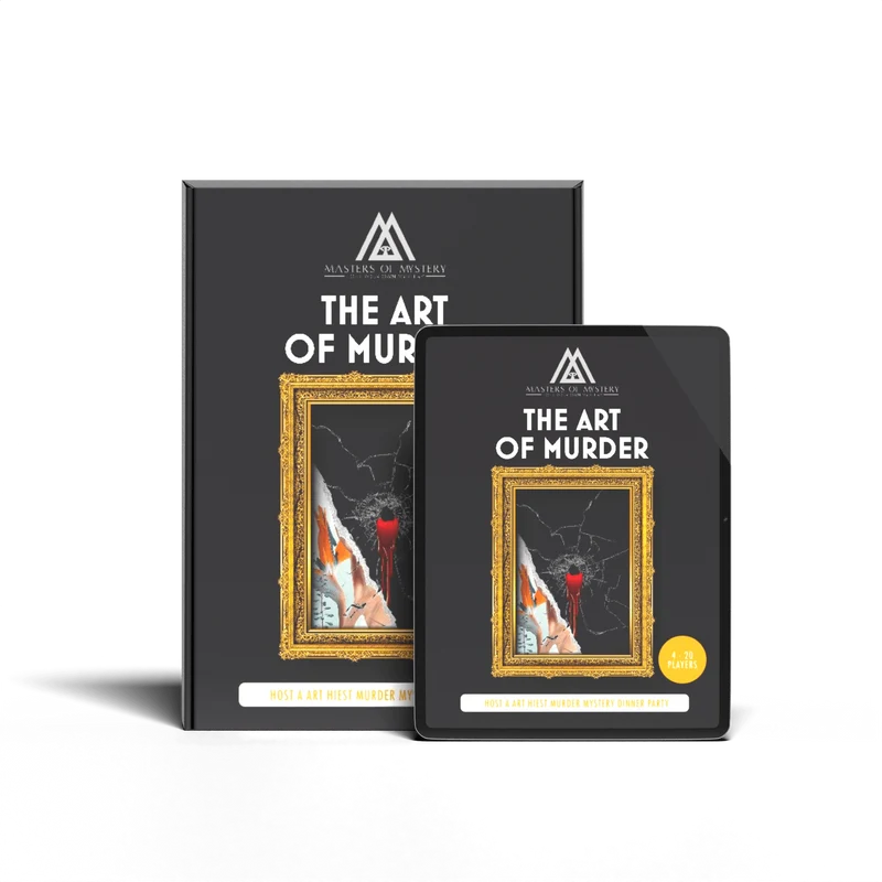 Expansion Pack - The Art of Murder - An art Heist Murder Mystery Game Kit