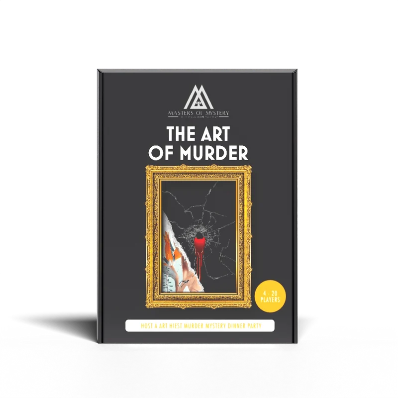 Expansion Pack - The Art of Murder - An art Heist Murder Mystery Game Kit