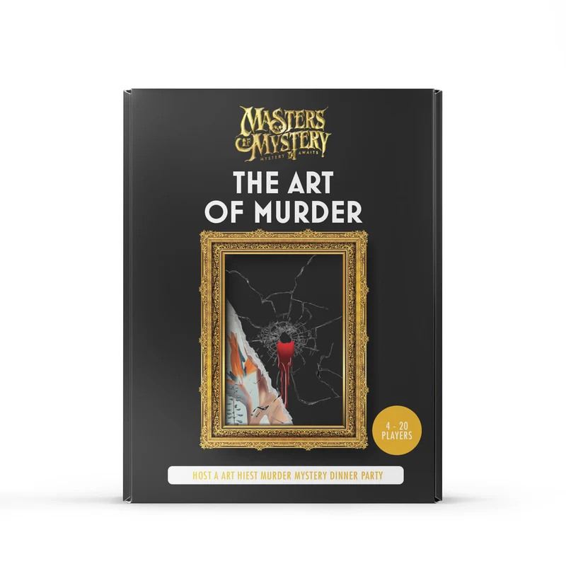 The Art of Murder - An art Heist Murder Mystery Game Kit