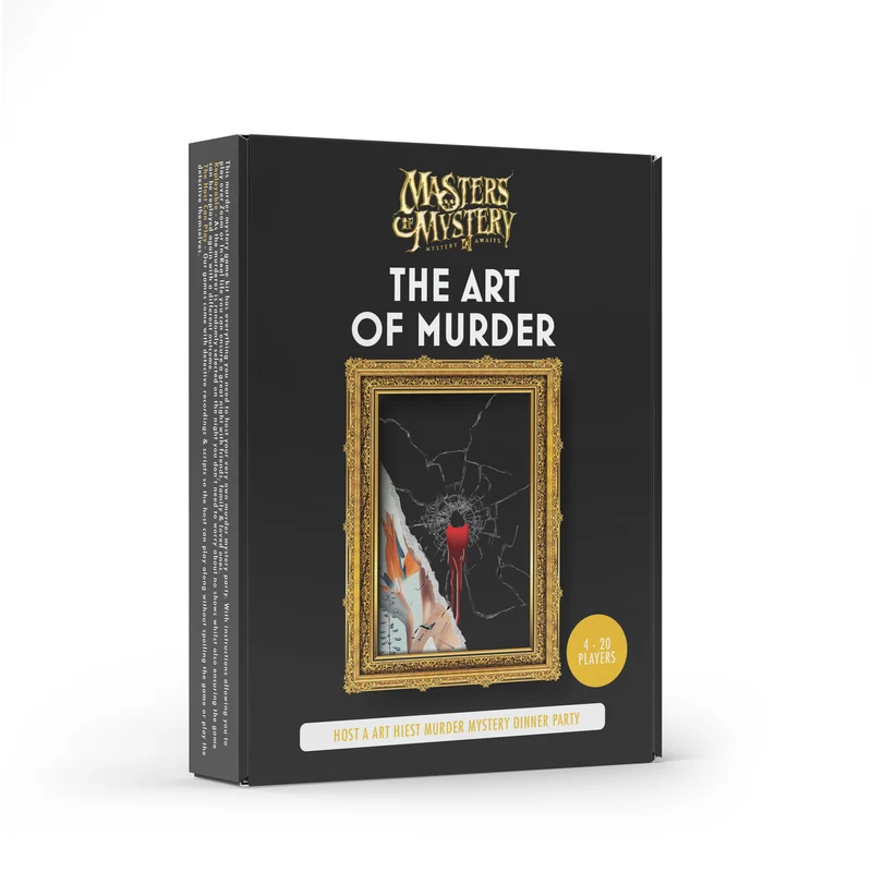The Art of Murder - An art Heist Murder Mystery Game Kit