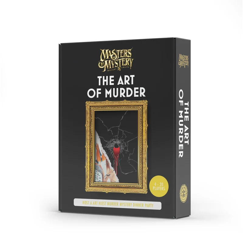 The Art of Murder - An art Heist Murder Mystery Game Kit