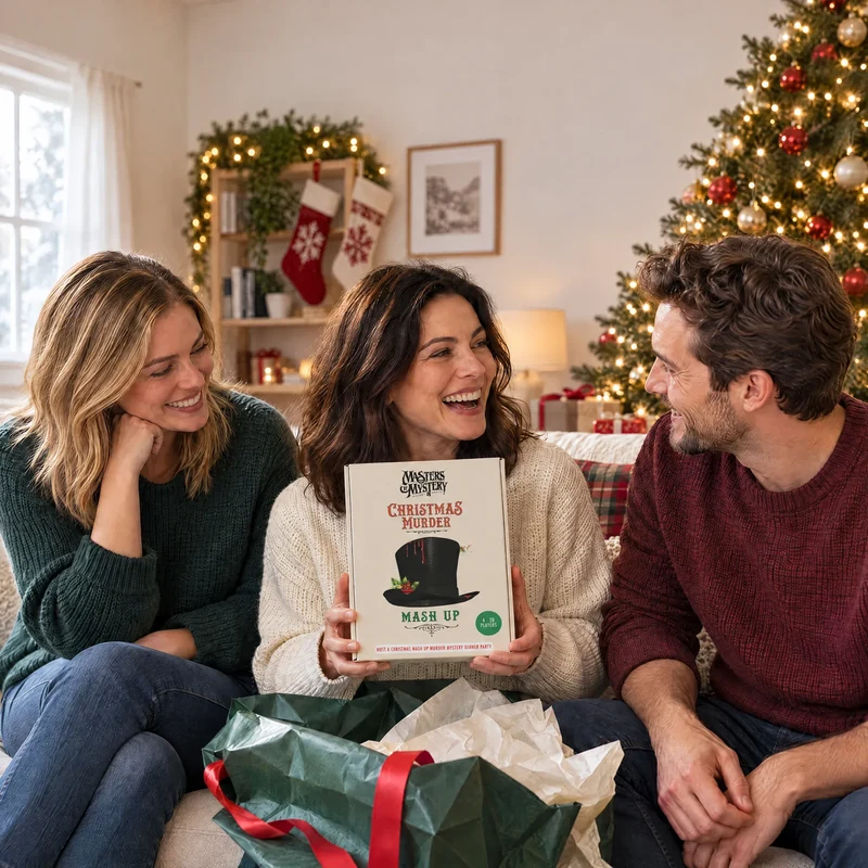 Victorian Christmas Murder Mystery Game – Boxed Edition