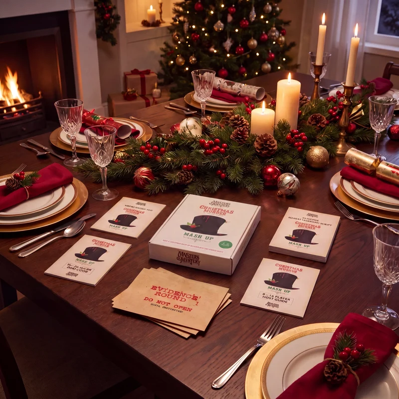 Victorian Christmas Murder Mystery Game – Boxed Edition