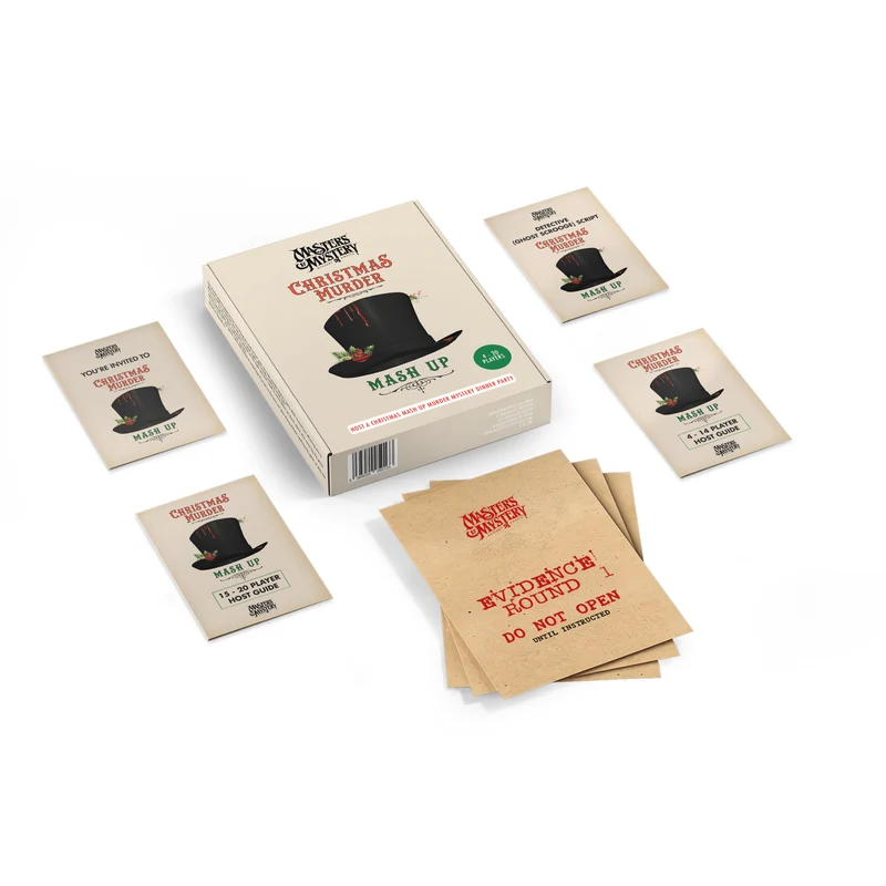 Victorian Christmas Murder Mystery Game – Boxed Edition