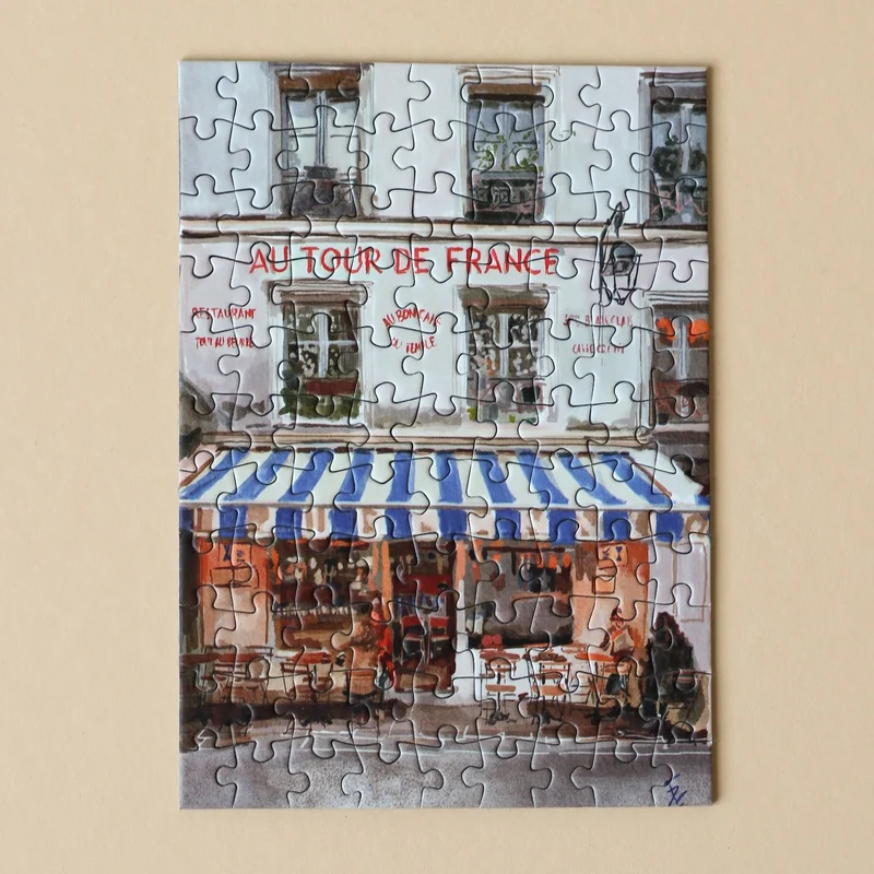 Piecely French Bistro Minipuzzle, 99 Teile