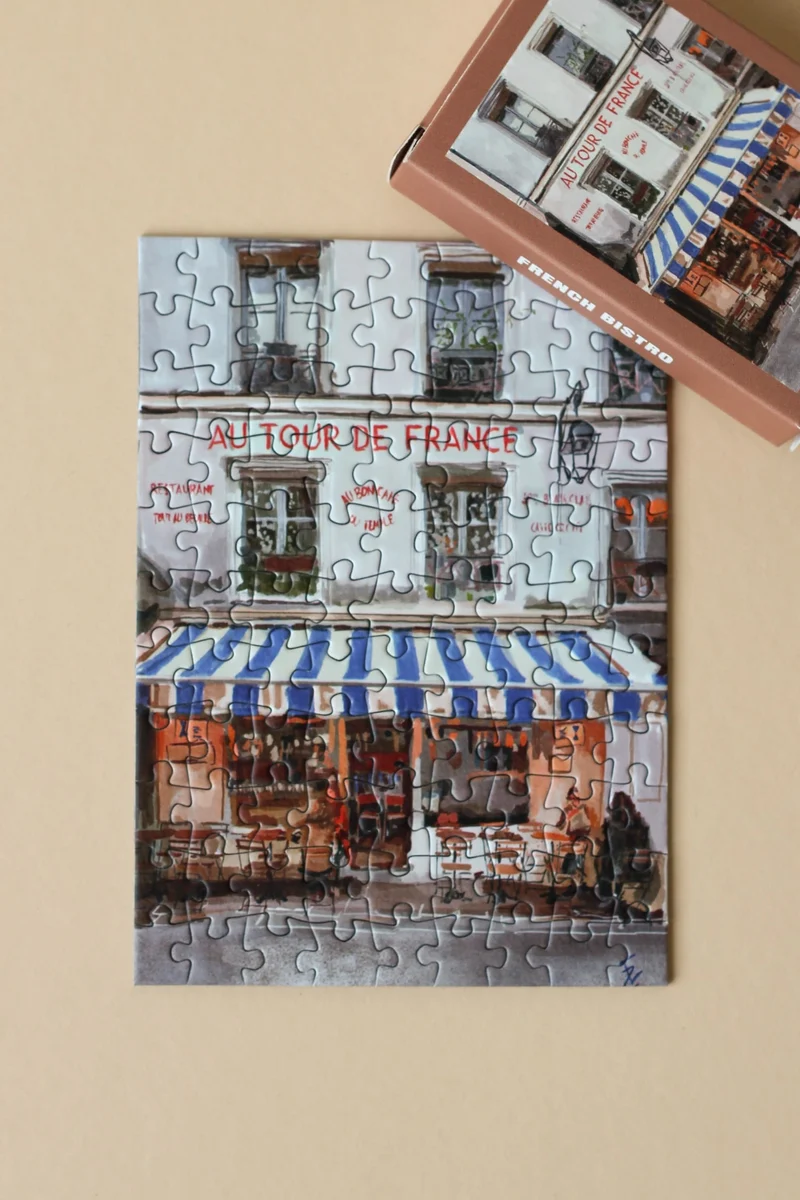 Piecely French Bistro Minipuzzle, 99 Teile