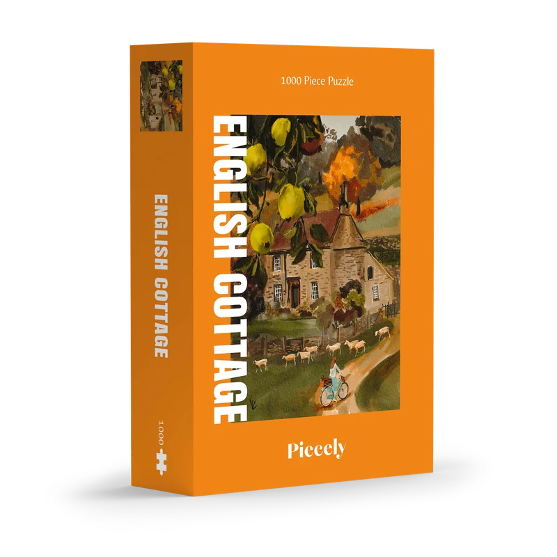 Piecely English Cottage Puzzle, 1000 Teile