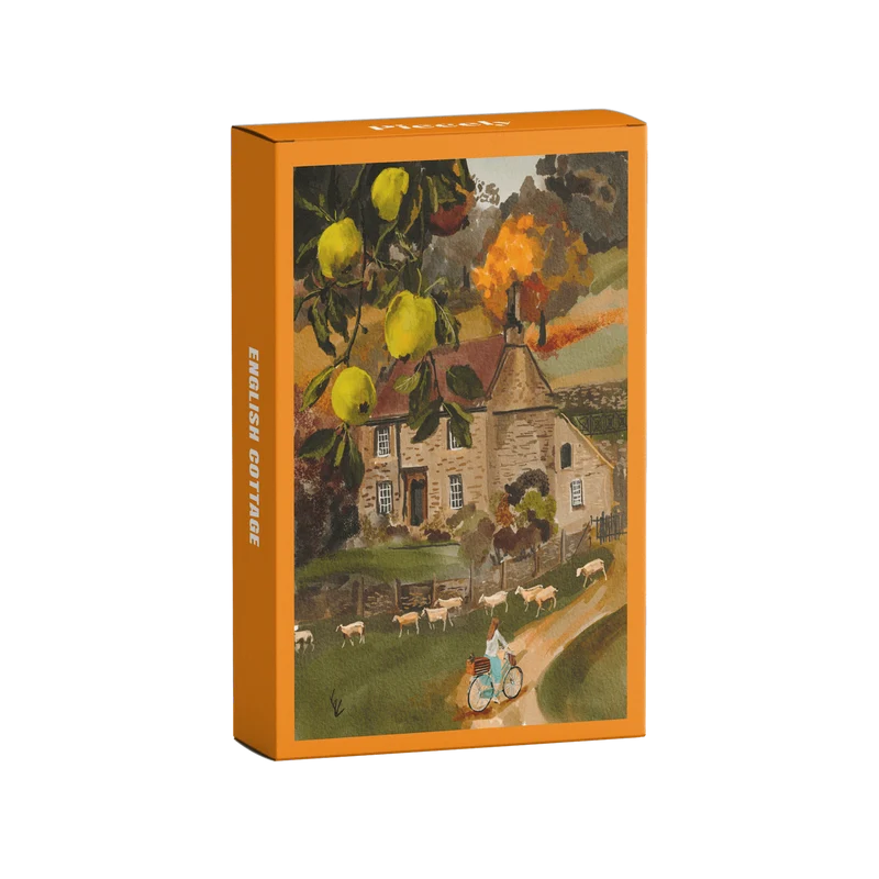 Piecely English Cottage Minipuzzle, 99 Teile