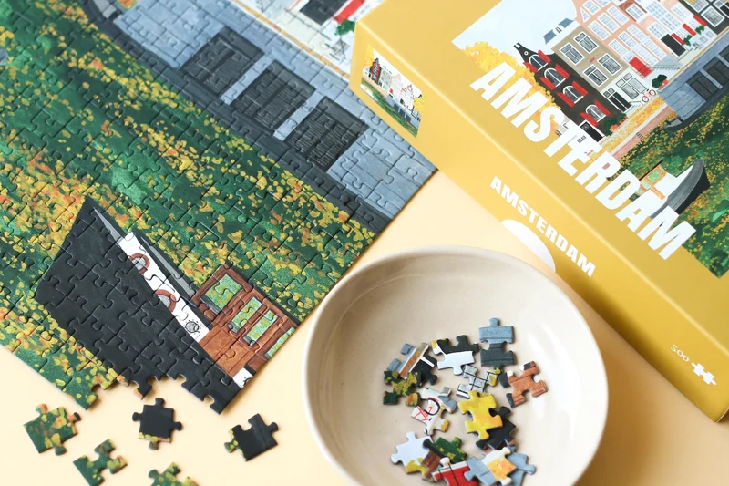 Piecely Amsterdam Puzzle, 500 Teile