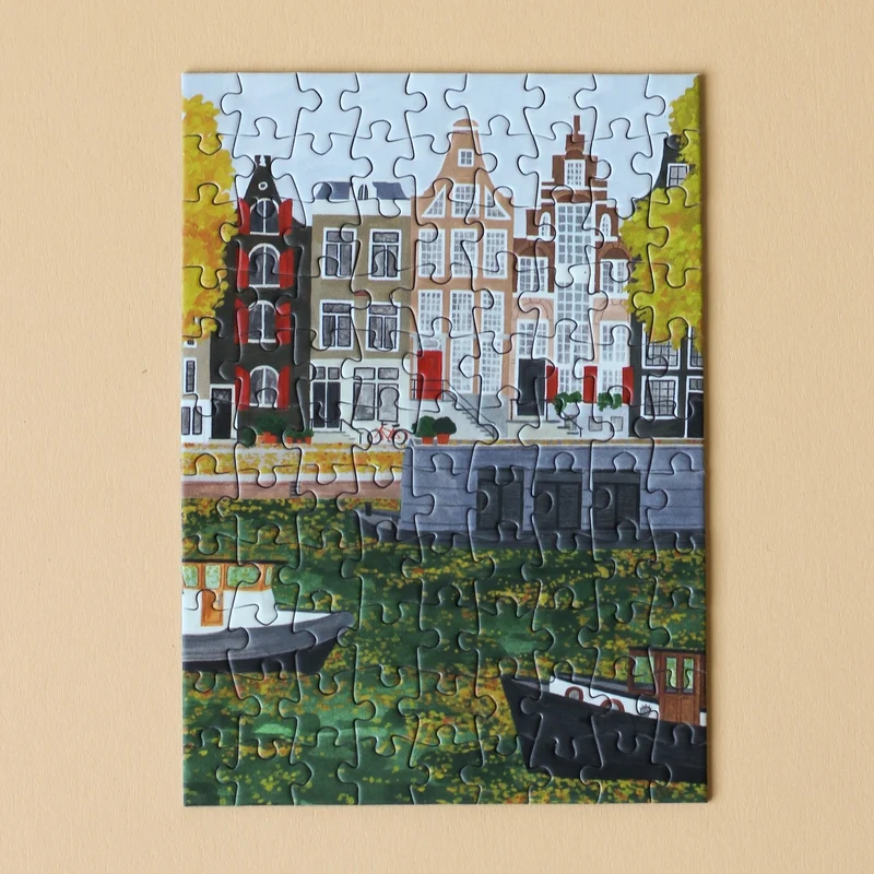 Piecely Amsterdam Minipuzzle, 99 Teile