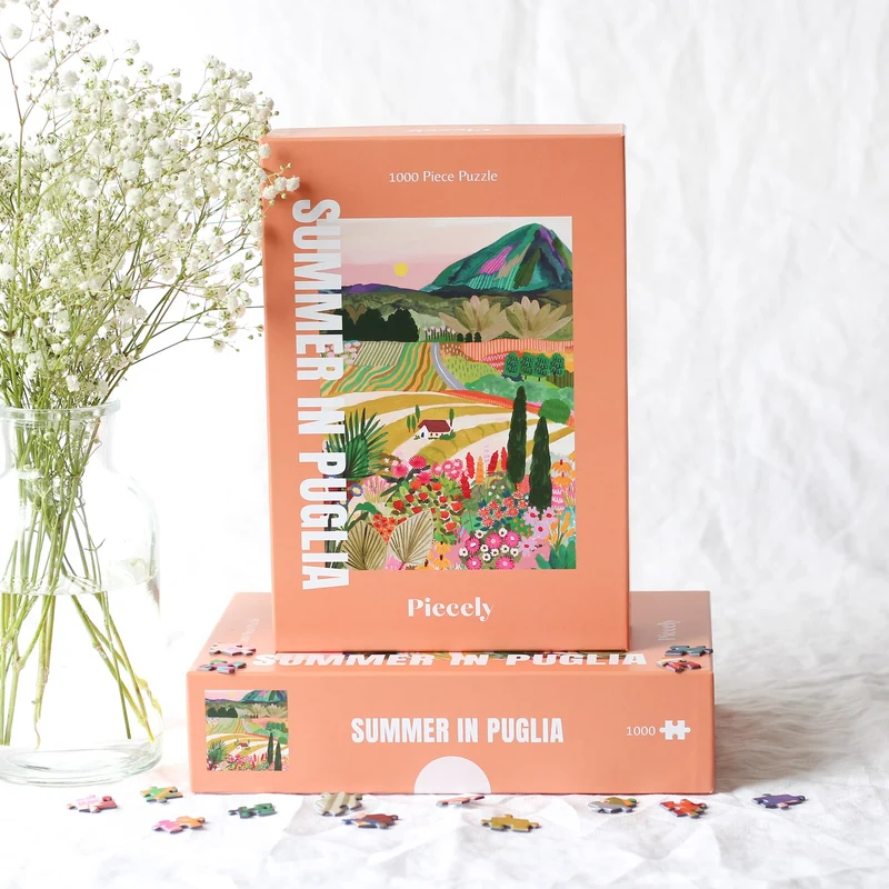 Piecely Summer in Puglia Puzzle, 1000 Teile