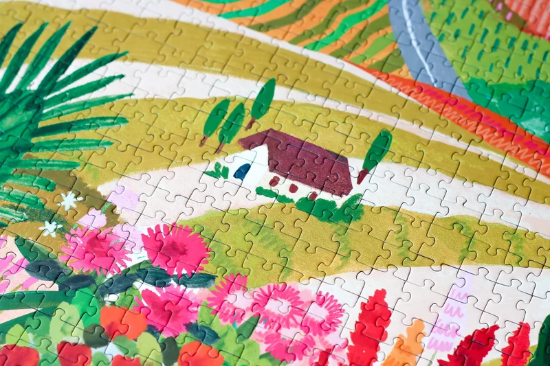 Piecely Summer in Puglia Puzzle, 1000 Teile