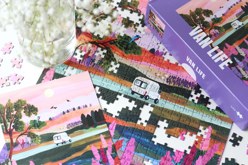 Piecely Van Life Puzzle, 500 Teile