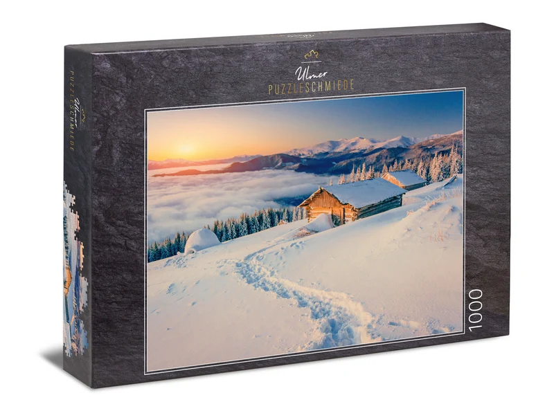 Puzzle 1000 Teile "Winteridyll"