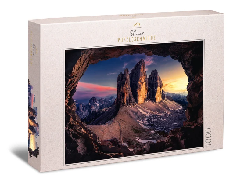 Puzzle 1000 Teile "Drei Zinnen"