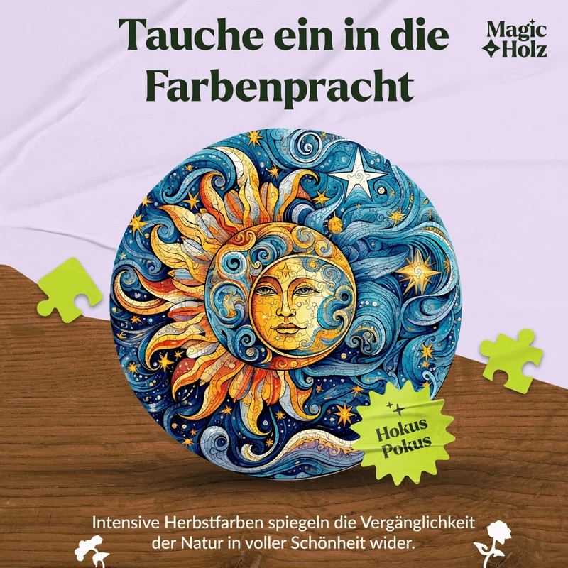 Sonne und Mond Mandala