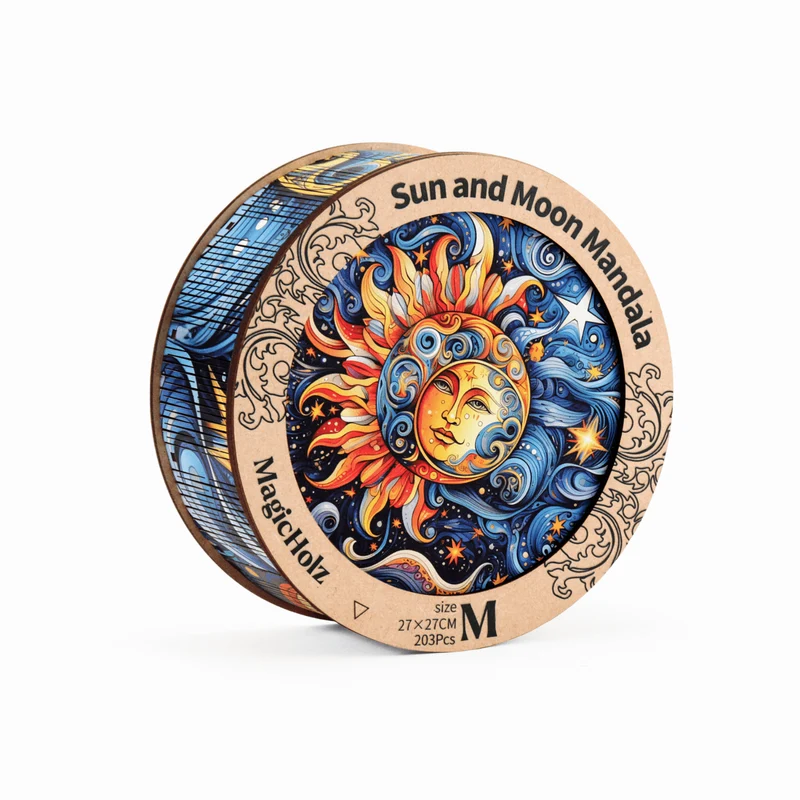 Sonne und Mond Mandala