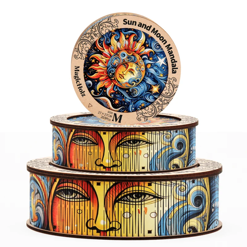 Sonne und Mond Mandala