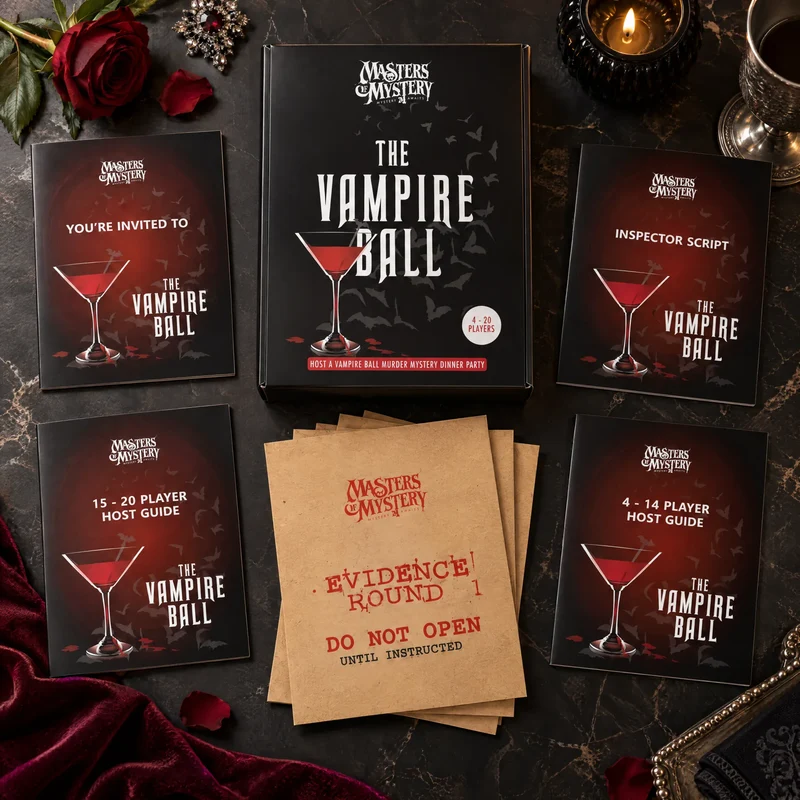 Vampire Ball Murder Mystery Game – Boxed Edition