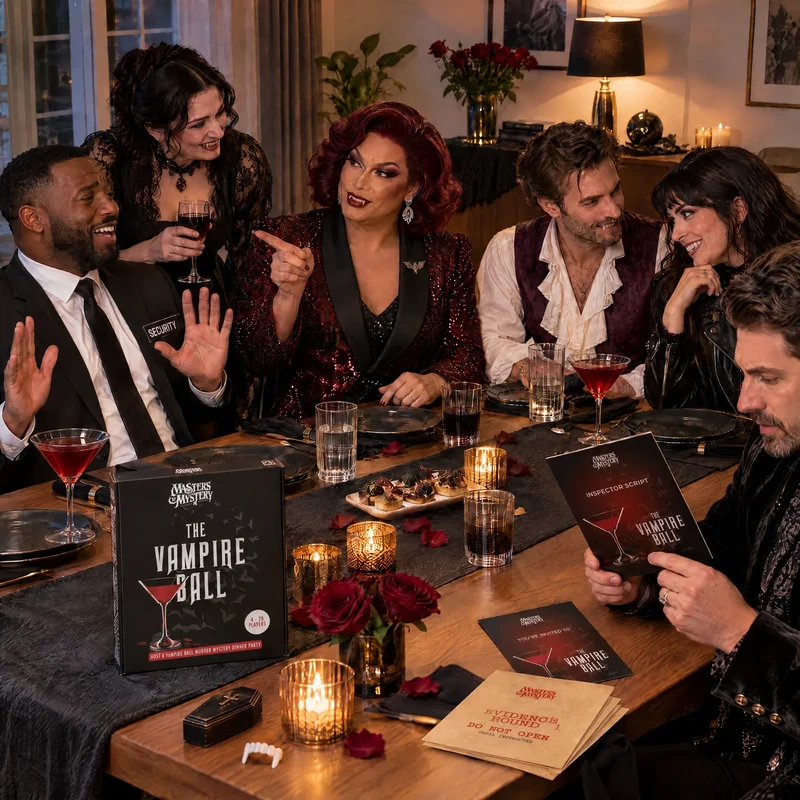 Vampire Ball Murder Mystery Game – Boxed Edition