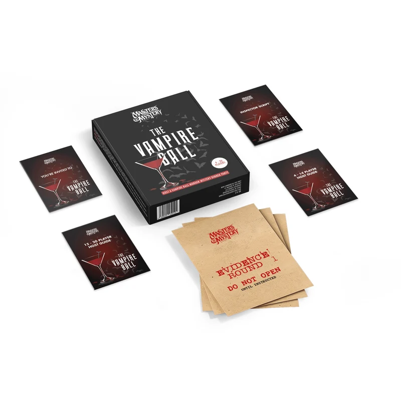 Vampire Ball Murder Mystery Game – Boxed Edition