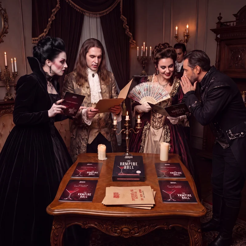 Vampire Ball Murder Mystery Game – Boxed Edition