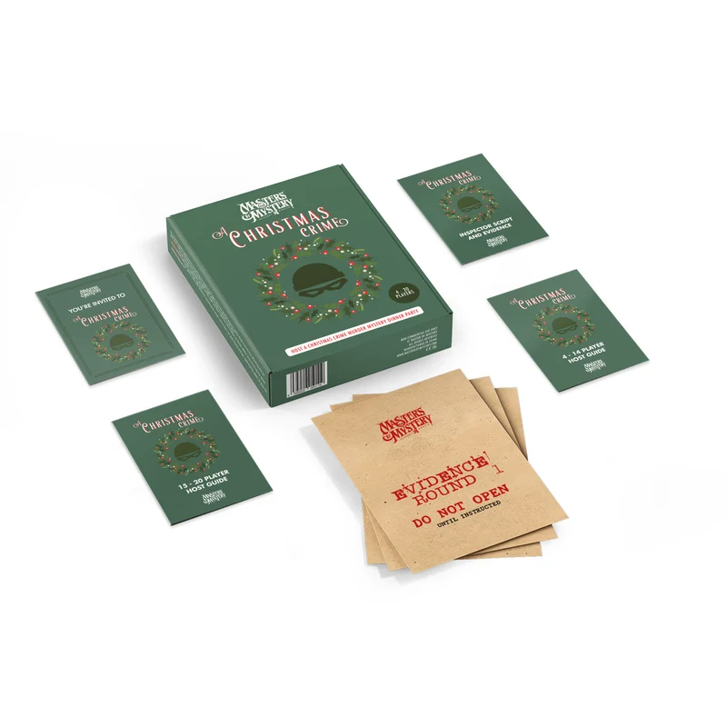 Santa’s Workshop Murder Mystery Game – Boxed Edition