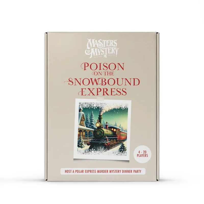 Polar Train Murder Mystery Game – Boxed Edition