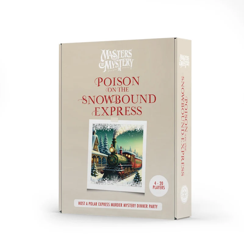 Polar Train Murder Mystery Game – Boxed Edition