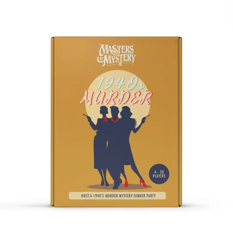 1940s Murder Mystery Host Your Own Game Kit