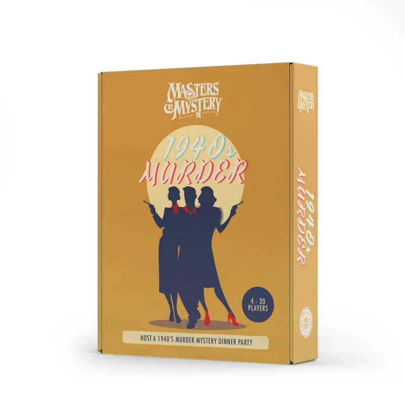 1940s Murder Mystery Host Your Own Game Kit