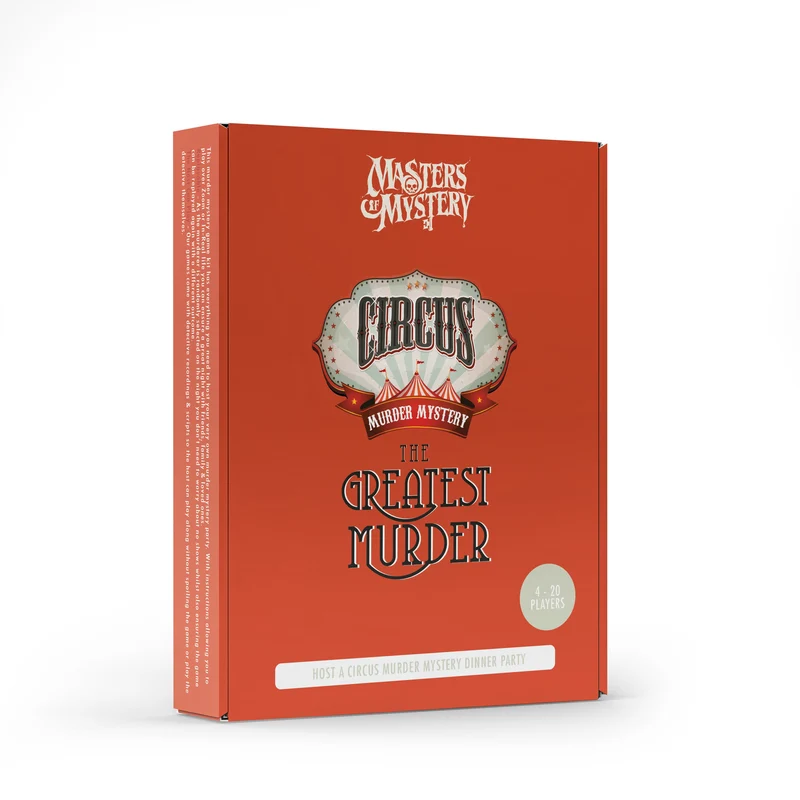 Circus Murder Mystery Host Your Own Game Kit