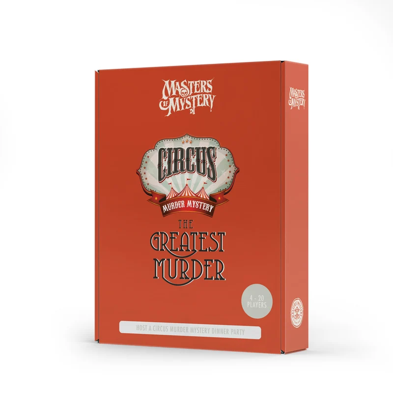 Circus Murder Mystery Host Your Own Game Kit