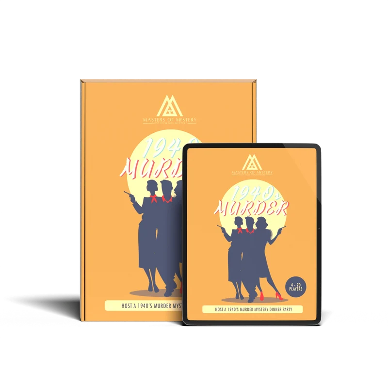 Expansion Pack - 1940s Murder Mystery Host Your Own Game Kit
