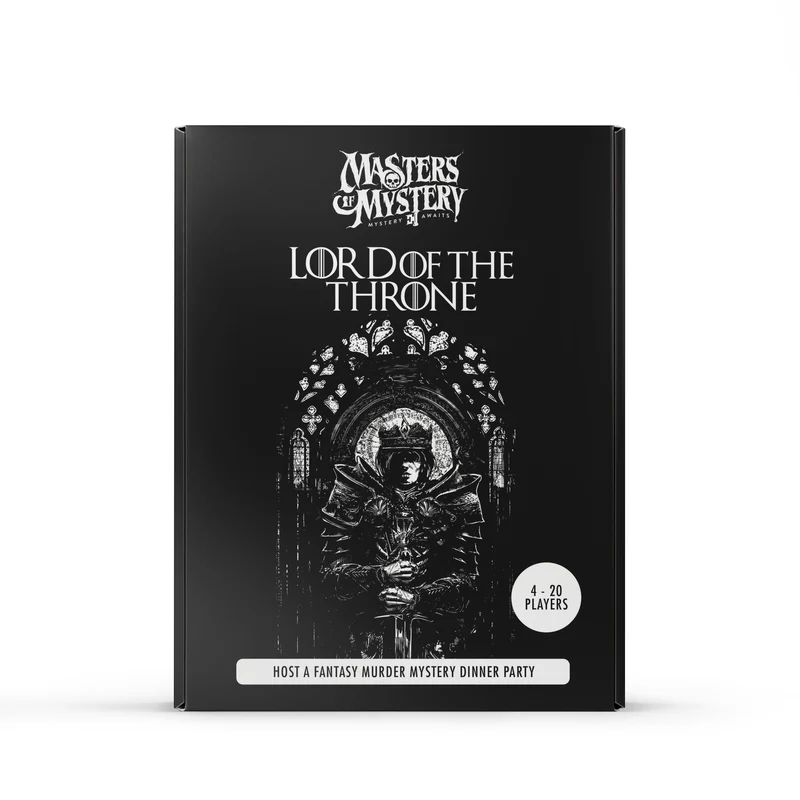 Fantasy Medieval Themed Murder Mystery Host Your Own Game Kit