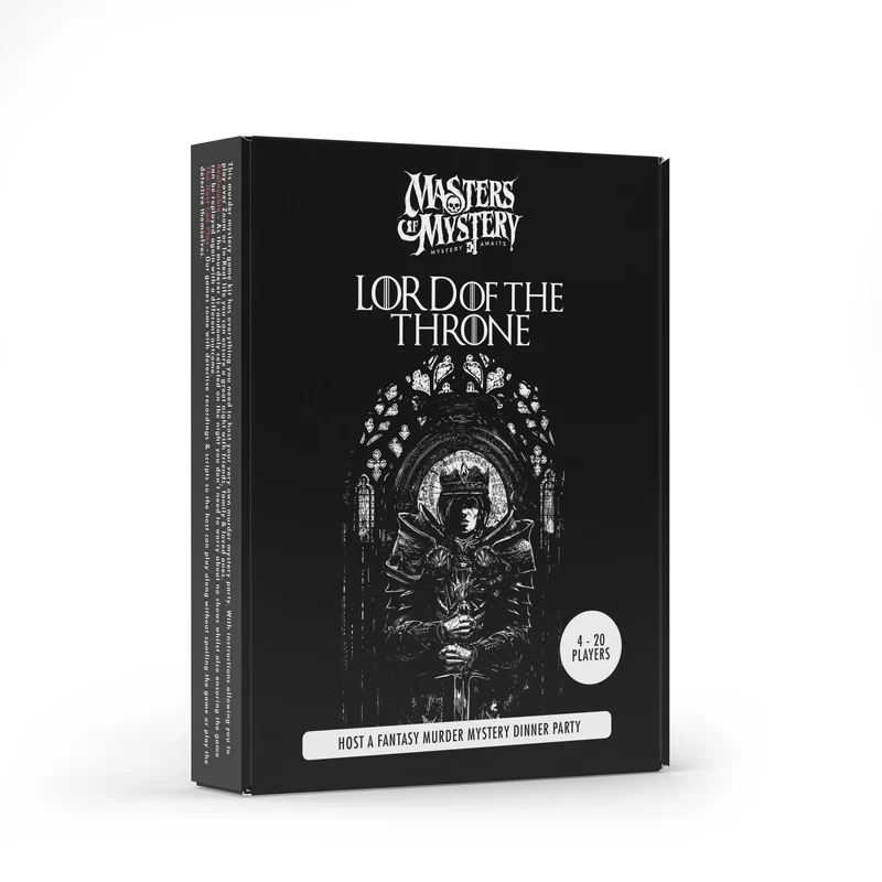 Fantasy Medieval Themed Murder Mystery Host Your Own Game Kit