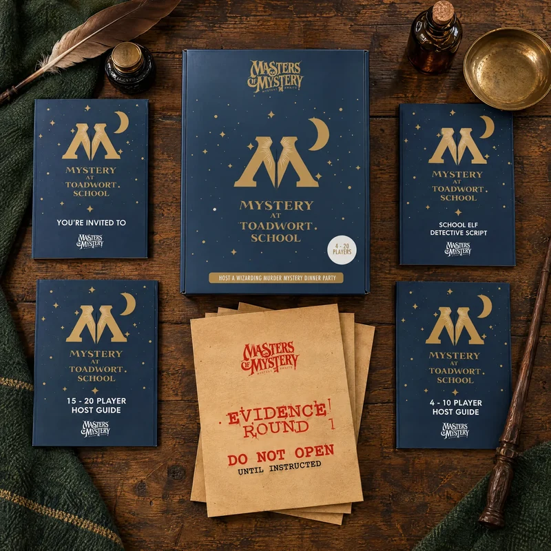 Wizarding Murder Mystery Game – Boxed Edition