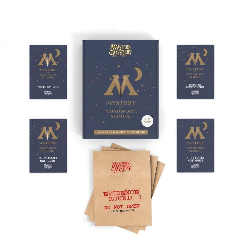 Wizarding Murder Mystery Game – Boxed Edition