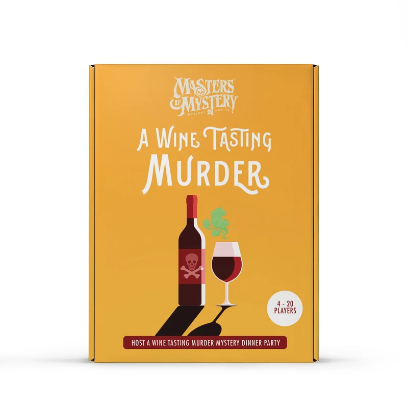 Wine Tasting Murder Mystery Game – Boxed Edition
