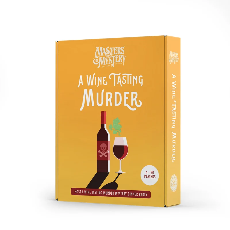 Wine Tasting Murder Mystery Game – Boxed Edition