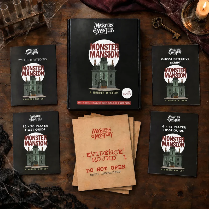 Haunted House Murder Mystery Game – Boxed Edition