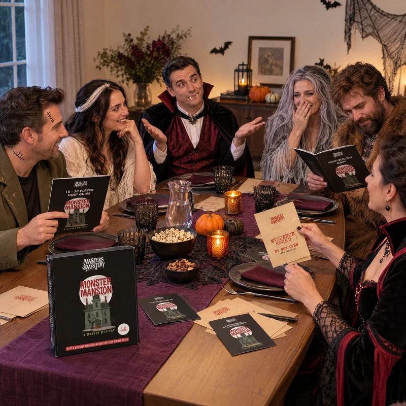 Haunted House Murder Mystery Game – Boxed Edition