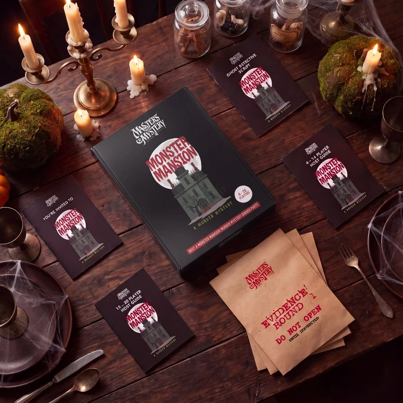 Haunted House Murder Mystery Game – Boxed Edition