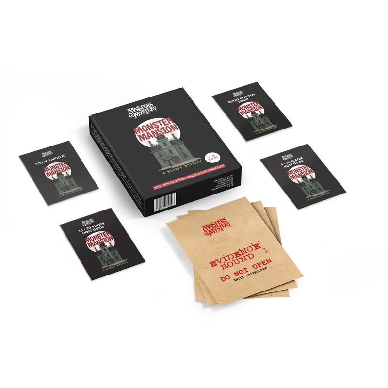 Haunted House Murder Mystery Game – Boxed Edition