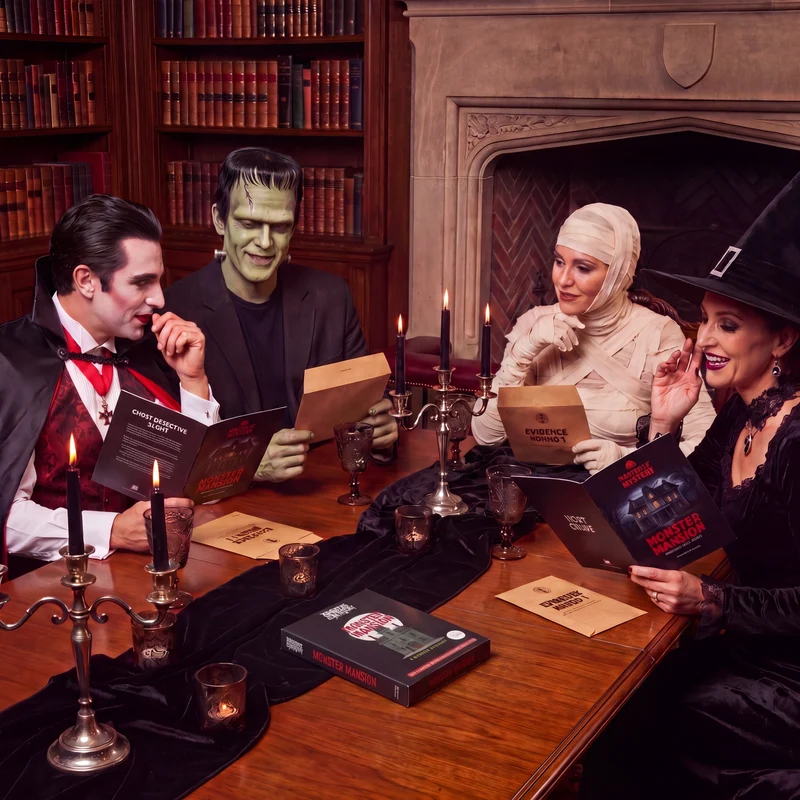 Haunted House Murder Mystery Game – Boxed Edition