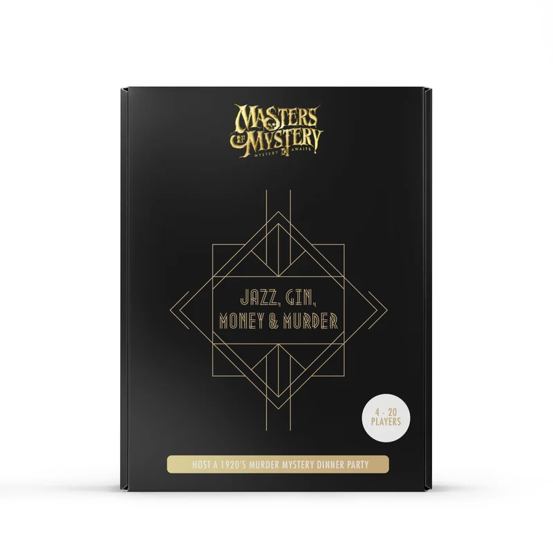 1920s Murder Mystery Game – Boxed Edition