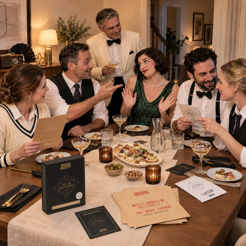 1920s Murder Mystery Game – Boxed Edition