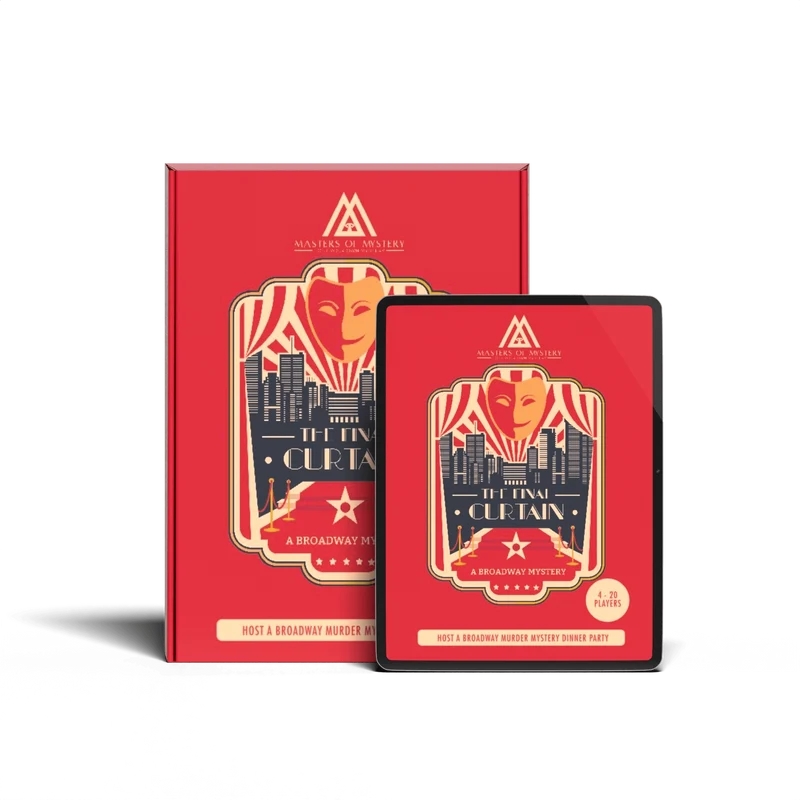Expansion Pack - Broadway Murder Mystery Game Kit